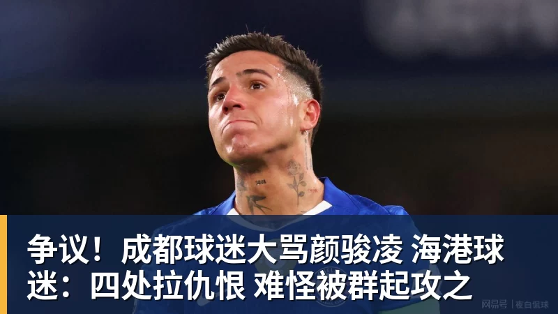 争议！成都球迷大骂颜骏凌 海港球迷：四处拉仇恨 难怪被群起攻之